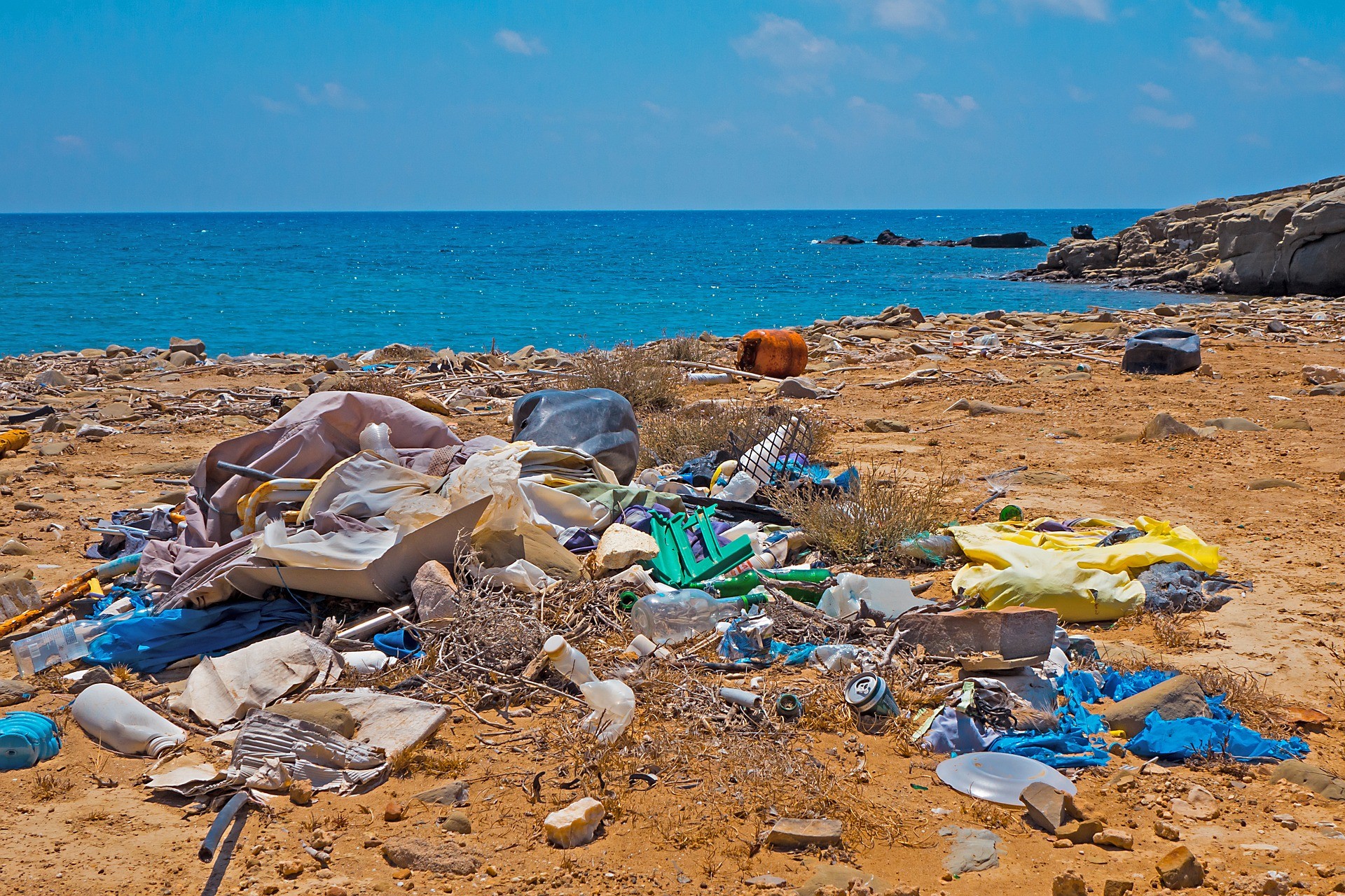 Müll - nicht nur am Strand vermeiden.